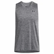 T-Shirt para Homem sem Mangas Under Armour Tech Tank Cinzento escuro Desporto | Lazer - nacloset