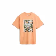 Camisola de Manga Curta Homem Vans MN CLASSIC PRINT BOX VN0A5E7YD051 Laranja Moda | Acessórios - nacloset