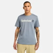 Camisola de Manga Curta Homem Timberland Kennebec River Linear Logo Moda | Acessórios - nacloset 2