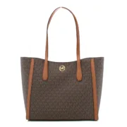 Bolsa a Tiracolo Michael Kors Leida Castanho 34 x 29 x 12 cm Acessórios de Moda - nacloset