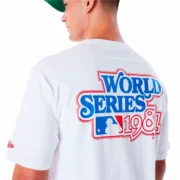 Camisola de Manga Curta Homem New Era MLB WORLD SERIES OS LA Dodgers Hombre Moda | Acessórios - nacloset 2