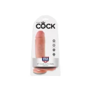 Pênis realista Pipedream King Cock PVC Ø 5 cm Consoladores - nacloset 2
