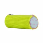 Bolsa Escolar Cilíndrica Nikidom 3250 Amarelo Estojos - nacloset