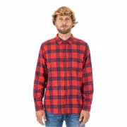 Camisa Hurley Portland Organic Vermelho Carmesim Camisas - nacloset