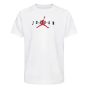 Camisola de Manga Curta Infantil Jordan JUMPMAN SUSTAINABLE GRAPHI 95B922 001 Branco Moda | Acessórios - nacloset