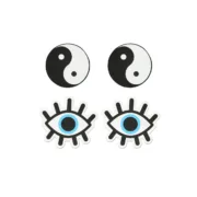 Tetinas Peekaboo Ying Yang Multicolor Tamanho único Lingerie e Roupa Interior - nacloset