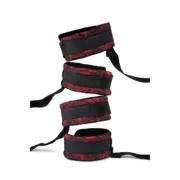 Kit Bondage com Corda Ajustável Secret Kisses Algemas, mordaças e braçadeiras - nacloset