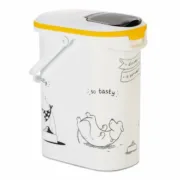 Comedouro Curver 794092 Branco Plástico 4 Kg 10 L Animais de Estimação - nacloset 2
