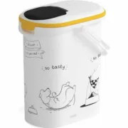 Comedouro Curver 794092 Branco Plástico 4 Kg 10 L Animais de Estimação - nacloset