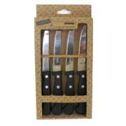 Conjunto de Facas para Carne Pradel essentiel Duas cores Metal 21 cm (4 Unidades) Conjuntos de Facas - nacloset 2