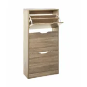 Sapateira 5five Simply Smart Natural Madeira 115 x 60 x 24 cm Casa | Jardim - nacloset 2