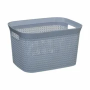 Cesto de Roupa Suja 5five Simply Smart Cinzento Polipropileno 25 L 41,5 x 31,2 x 25,7 cm Casa | Jardim - nacloset