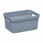 Cesto de Roupa Suja 5five Simply Smart Cinzento Polipropileno 17 L 37,5 x 26 x 21,3 cm Casa | Jardim - nacloset