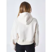 Polar com Capuz Mulher Project X Paris F242034 CCIV Bege Moda | Acessórios - nacloset 2
