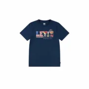 Camisola de Manga Curta Infantil Levi’s Lvb Cast Off 4 Anos Moda | Acessórios - nacloset