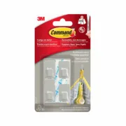 Gancho para pendurar 3M Aço inoxidável 225 g 19 X 30 X 15 MM Prateado (4 Unidades) A Preço de Revenda - nacloset