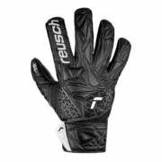 Luvas de Guarda-Redes Reusch Attrakt Starter Solid Finger Preto Desporto | Lazer - nacloset