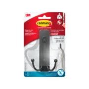 Gancho para pendurar 3M 1,8 kg Preto ABS (1 Unidade) Casa | Jardim - nacloset