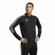 Sweatshirt de Treino para Adultos Adidas Tiro 23 Preto (XS) Desporto | Lazer - nacloset 2