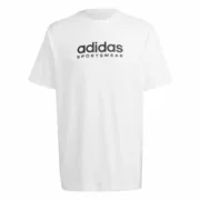 Camisola de Manga Curta Adidas Branco Moda | Acessórios - nacloset