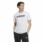Camisola de Manga Curta Homem Adidas Essentials Linear Logo XL Moda | Acessórios - nacloset 2