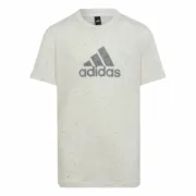 Camisola de Manga Curta Infantil Adidas Future Icons Winners Branco Moda | Acessórios - nacloset