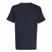 Camisola de Manga Curta Adidas 3S Badge of Sport Preto Desporto | Lazer - nacloset 2