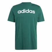 Camisola de Manga Curta Homem Adidas Linear Sj Azeitona S Moda | Acessórios - nacloset