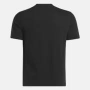 Camisola de Manga Curta Homem Reebok Identity Big Stacked Logo Preto S Moda | Acessórios - nacloset 2