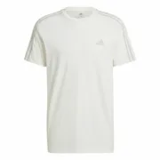 Camisola de Manga Curta Homem Adidas Essentials 3 Bandas Branco L Moda | Acessórios - nacloset