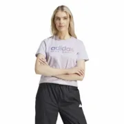 Camisola de Manga Curta Mulher Adidas Linear Spw Gt (XS) Moda | Acessórios - nacloset 2