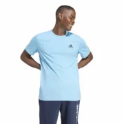 Camisola de Manga Curta Homem Adidas Badge Of Sport Azul XL Moda | Acessórios - nacloset 2