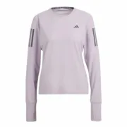 Camisola de Manga Comprida de Mulher Adidas Own the Run Roxo Moda | Acessórios - nacloset
