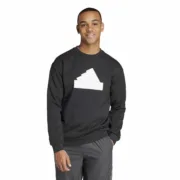 Polar sem Capuz Homem Adidas Fi Bos Crw Preto XXL Moda | Acessórios - nacloset 2