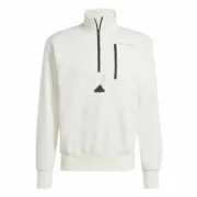 Polar sem Capuz Homem Adidas City Es e Fleece Half-Zip Branco XXL Moda | Acessórios - nacloset