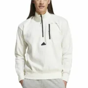 Polar sem Capuz Homem Adidas City Es e Fleece Half-Zip Branco XXL Moda | Acessórios - nacloset 2