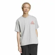 Camisola de Manga Curta Homem Adidas Berlin Bear Branco S Moda | Acessórios - nacloset 2