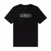 Camisola de Manga Curta Homem Puma Ess+ Graphic Preto Moda | Acessórios - nacloset