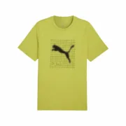 Camisola de Manga Curta Homem Puma Tech Graphic Moda | Acessórios - nacloset