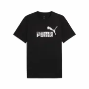 Camisola de Manga Curta Homem Puma Graphics Preto Moda | Acessórios - nacloset