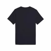 Camisola de Manga Curta Infantil Puma Essentials Cat Azul Marinho Moda | Acessórios - nacloset 2