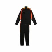 Fato de Treino Infantil Puma Individualliga Track Preto Desporto | Lazer - nacloset