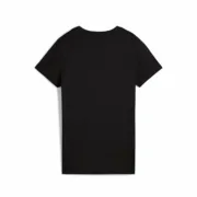 Camisola de Manga Curta Mulher Puma Graphics Floral Cat Preto Moda | Acessórios - nacloset 2