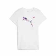 Camisola de Manga Curta Mulher Puma Graphics Floral Branco (M) Moda | Acessórios - nacloset