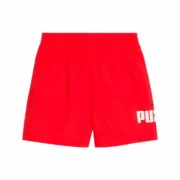 Calças Puma Essentials Logo Lab Wo Vermelho Calças - nacloset