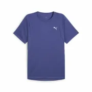 Camisola de Manga Curta Homem Puma Run Velocity Azul Desporto | Lazer - nacloset