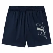 Calças Puma Essentials Logo Lab Azul Marinho Calças - nacloset