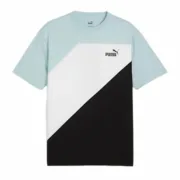 Camisola de Manga Curta Homem Puma POWER Colorbloc M Moda | Acessórios - nacloset 2