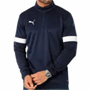 Polar sem Capuz Homem Puma individualRISE 1/4 Z Navy Desporto | Lazer - nacloset
