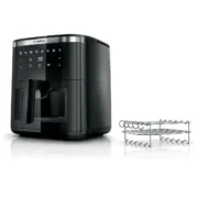 Fritadeira de Ar BOSCH MAF671B1 Preto 1800 W Cozinha | Gourmet - nacloset